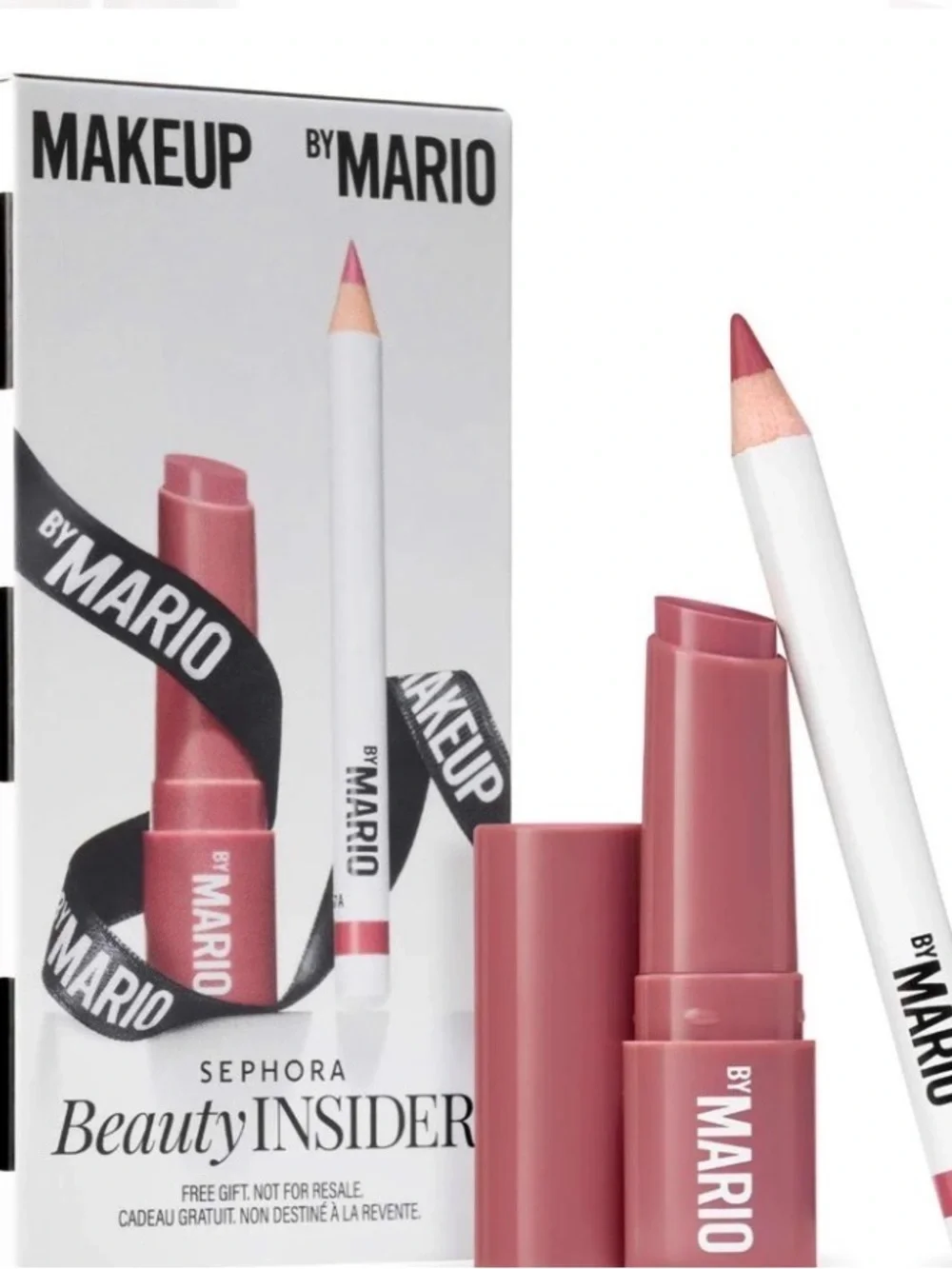 Makeup By Mario Lip Duo — Dusty Rose Lipstick & Lip Pencil